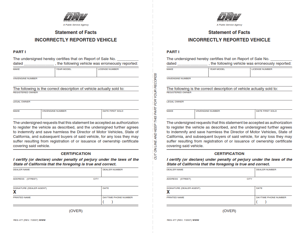 Reg 477 Dealer Statement Of Facts Finder Doc 3159