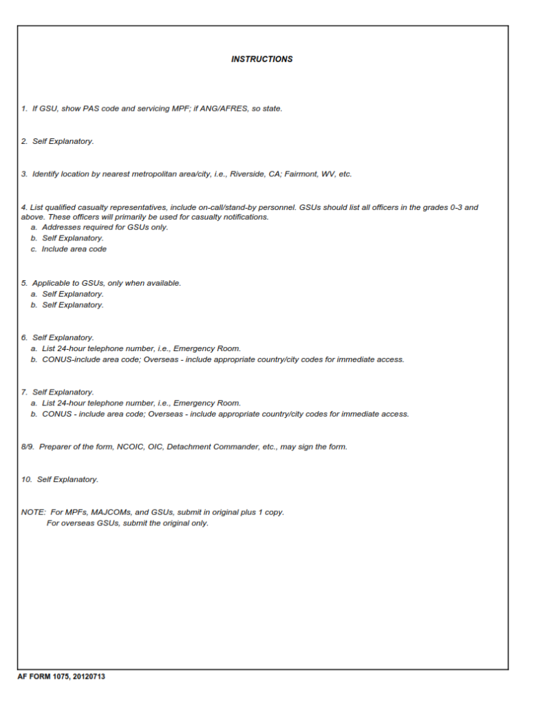 AF Form 1075 Casualty Personnel Roster Finder Doc af-form-1075-casualty-personnel-roster-finder-doc